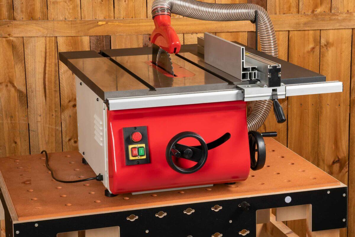 Components of a table saw